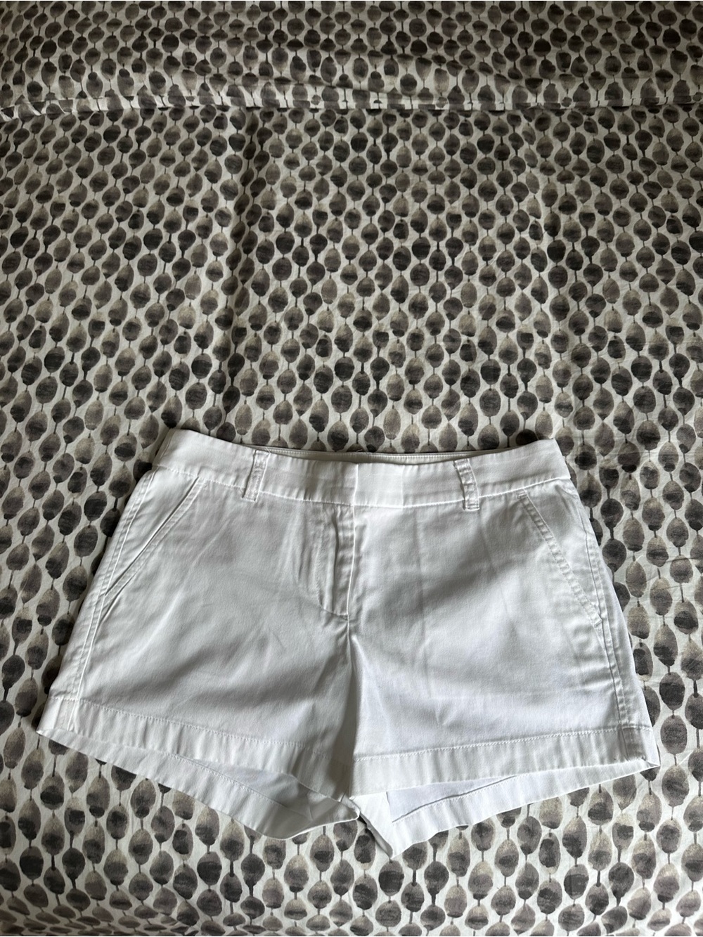 J. Crew White Women's Tailored Cotton Shorts
